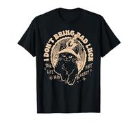 «No traigo mala suerte» Broma divertida sobre gatitos negros con mala suerte Camiseta