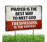 No Trespassing Warning Sign, Weatherproof Door Signs, Long Lasting Security Plate, High Visibility Regulatory, Reinforced Resistant Polymer, Efficient Facility Management for Business Usage