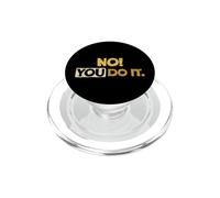 NO! TU LO Haces. Humor sarcástico Texto Angustiado PopSockets PopGrip para MagSafe