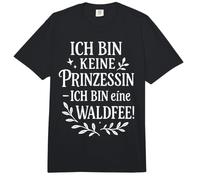 No una Princesa, Soy un Hada del Bosque Comfort Colors Adult Heavyweight T-Shirt