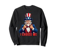 No Uncle Sam I Choose Me Autenticidad y Resiliencia Sudadera