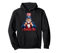 No Uncle Sam I Choose Me Autenticidad y Resiliencia Sudadera con Capucha