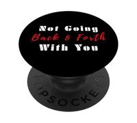 No va y Viene contigo Cita para Mujeres PopSockets PopGrip Adhesivo