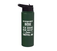 No veo malvado sólo no estoy en contra de todos los trompos. Stainless Steel Insulated Water Bottle