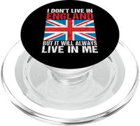 No Vivo en Inglaterra, Pero Siempre vivirá en mí Inglaterra PopSockets PopGrip para MagSafe