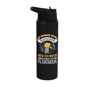 No voy a abandonar pero me voy a maldecir todo el tiempo. Stainless Steel Insulated Water Bottle