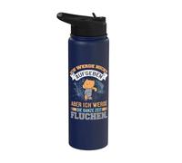 No voy a abandonar pero me voy a maldecir todo el tiempo. Stainless Steel Insulated Water Bottle