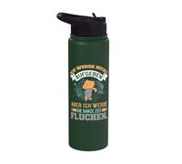 No voy a abandonar pero me voy a maldecir todo el tiempo. Stainless Steel Insulated Water Bottle