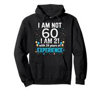 No voy a Cumplir 60 años, Broma Divertida de 60 años, Humor de cumpleaños Sudadera con Capucha