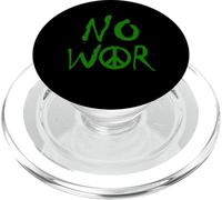 No War con A como símbolo de la Paz Signo de la Paz PopSockets PopGrip para MagSafe
