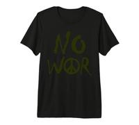 No War - con símbolo de la Paz con símbolo de la Paz Camiseta Premium