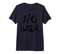 No War - con símbolo de la Paz con símbolo de la Paz Camiseta Premium
