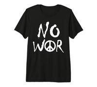 No War - con símbolo de la Paz con símbolo de la Paz Camiseta Premium