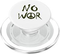 No War - con símbolo de la Paz con símbolo de la Paz PopSockets PopGrip para MagSafe