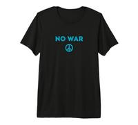 No War Peace Sign Anti-Guerra Camiseta Premium
