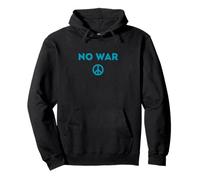 No War Peace Sign Anti-Guerra Sudadera con Capucha