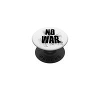 NO War Stop War Peace PopSockets PopGrip Adhesivo