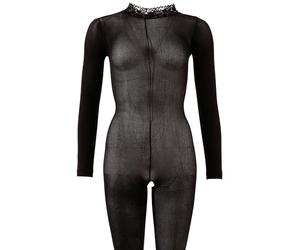 NO:XQSE Mandy Mystery ropa interior Catsuit ouvert S/M