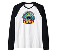 No You Can't Just Try Cave Diving in a Pool Diver Camiseta Manga Raglan