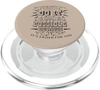 No You'Re Right Let's Do It The Dumbest Way Possible Cita PopSockets PopGrip para MagSafe