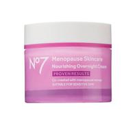 No7 Menopause Skincare Nurishing Nurishing Donnight Cream - Crema de noche hidratante de hialurona para piel menopusica sensible a seco - Lipd
