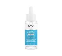 No7 Sérum facial hidratante con 2% de ácido hialurónico HydraLuminous+ y niacinamida con 5 % de vitamina B3 para reparar la barrera de la piel. Para una piel visiblemente radiante