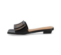 NOA HARMON - 8967-67 Sandalia Plana para: Mujer Color: Black- Cuero Talla: 39