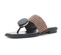 NOA HARMON Sandalia Casual Plana de Tela - 10285-67 para: Mujer Color: Marron Talla: 36