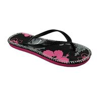 Noa Lur - BRASILERAS Chanclas de Playa-Flor. Suela Antideslizante del 35 al 42. Mujer para Interior/Exterior. Zapatos de Piscina