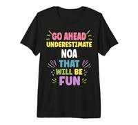 Noa Personalized Women's Gift Custom Noa Camiseta Premium