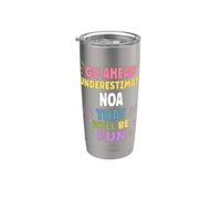 NOA Personalized Women's Gift Custom NOA Vaso térmico de acero inoxidable de doble pared