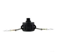 Noa Store IBC - Adaptador de drenaje para tanque con sello de silicona a prueba de fugas, compatible con manguera de jardín y accesorios Camlock de 2 pulgadas, polipropileno para un uso fiable