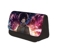NOAFUNZO Tokyo Ghoul - Estuche para lápices Kirishima Tōka Kaneki Ken con impresión 3D, bolsa de papelería de gran capacidad para niños y niñas, regalos de cumpleaños, tipo 1, 22*13*7.5cm, Anime