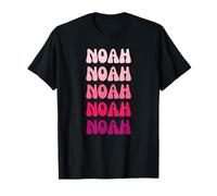 Noah First Name Minimalist Design Camiseta