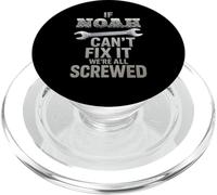 Noah Name If Cant Fix It Personal Marido Handy Man Builder PopSockets PopGrip para MagSafe
