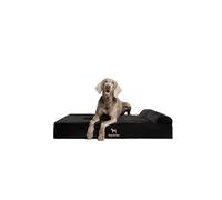NOAH & PAW Cama XL para perro, 45 x 35 x 11 pulgadas, camas ortopédicas grandes para perros, espuma viscoelástica de cáscara de huevo infundida con gel de refrigeración, impermeable, lavable a