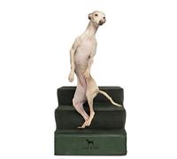 Noah & Paw Escaleras para perros, rampa para perros para cama (21 pulgadas extra ancha), escaleras para mascotas para cama alta, diseño para adaptarse a razas pequeñas y grandes, 3 escalones duraderos