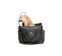 Noah & Paw Transportador de asiento de coche para perros, asiento de coche para mascotas pequeñas y medianas con clip de arnés, función de seguridad 4X, cama de viaje elevadora, lavable, espuma