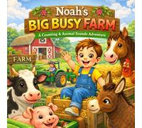 Noah’s Big Busy Farm: A Personalized Name Book for Kids | Counting, First Words & Animal Sounds | Perfect Gift for Toddlers, Baby Boys & Preschoolers ... Hearts Personalized Baby Book Series (NOAH))