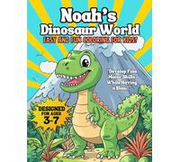 Noah’s Dinosaur World: Easy and Fun Coloring for Kids!