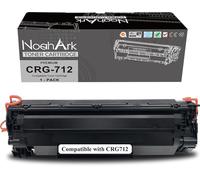 NoahArk Compatible for Canon CRG712 CRG-712 Cartucho de tóner Reemplazo para Canon LBP3050 LBP3100 LBP3150 LBP3010 LBP3018 LBP3108 Impresora (1 Negro)