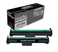 NoahArk Compatible para 19A CF219A Unidad de Tambor para LaserJet Pro M102 M102a M102w M104 M104a M104w MFP M130 M130a M130fn M130fw M130nw M132 M132a M132fn M132fp M132fw M132nw M132snw (2 Paquetes)