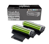 NoahArk Compatible para CLT-R406 R406 CLT-R404 Unidades de Tambor Reemplazo para Samsung C410W CF460FW C460W CLP-360 CLP-365 CLX-3305 CLP-365W CLX-3305FW CLX-3300 CLX-3305FN CLX-3305W (2 Paquetes)