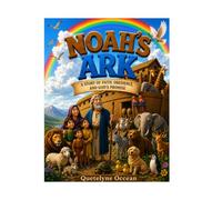 Noah's Ark: A Beautiful Bible Story for Kids: A Heartwarming Christian Picture Book About Faith, Obedience, God's Promise, and the Rainbow for Children Ages 3-8