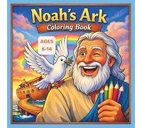 Noah's Ark: Coloring and Tracing Adventure: A Fun Educational Journey for Kids Ages 6-14