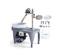 NOALED Máquina pulidora de Piedras Máquina para facetar Gemas de 180 W Pulidora de Jade de 2800 RPM con manipulador facetado Equipo de procesamiento de Joyas de Piedras Preciosas de 110 V con