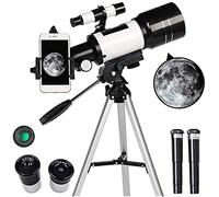 NOALED Telescopio portátil de observación y Aprendizaje Telescopio astronómico Profesional Monocular 150x Refracción Viaje al Aire Libre con trípode para Principiantes