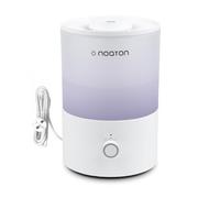 Noaton Essential Humidificador Ultrasónico 3,3L de Aromas, 33H, Apto Para Plantas y Bebés, Llenado Superior Directo, para Habitación de Niños Dormitorio, luz de 7 Color…