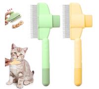 Noaxylic 2 Cepillo para Gatos, Peine de Masaje for Quitar Pelusa, Cepillo Limpiador de Pelo de Mascotas, Quita Pelos Mascota, para Gatos, Perro, Ropa, Sofá, Cama, Alfombra
