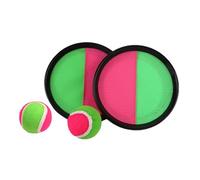 Noaxylic Juego de Bola y Lanzamiento, Captura Bolas Raqueta Set com 4 Palas y 4 Bolas, Juguetes Playa de Bola, Juego de Atrapar Velcro para Adultos y Niños, para Jardín o Exteriores